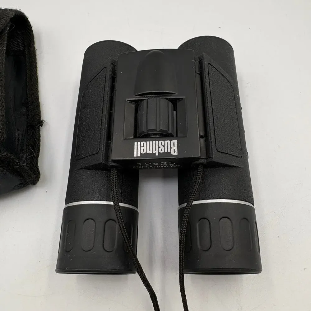 Bushnell 12 x 25 Compact Binoculars w/ Vivitar Black Pouch